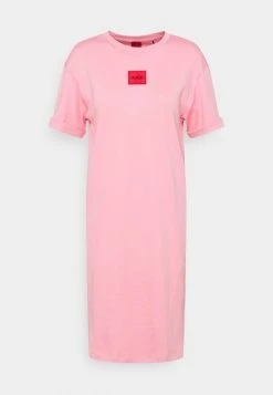 HUGO NEYLE - Robe En Jersey - Bright Pink -Pas Cher Hugo Boutique 7c93565a523b4e698414d7b4cd25487d