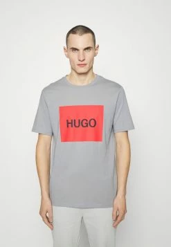 HUGO DULIVE - T-shirt Imprimé - Silver