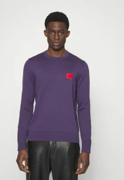 HUGO SAN CASSIUS - Pullover - Dark Purple