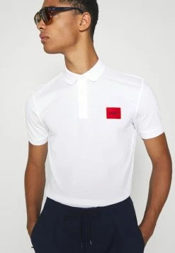 HUGO DERESO - Polo - White -Pas Cher Hugo Boutique 803d4562e3b04725b2e173252b57bd44