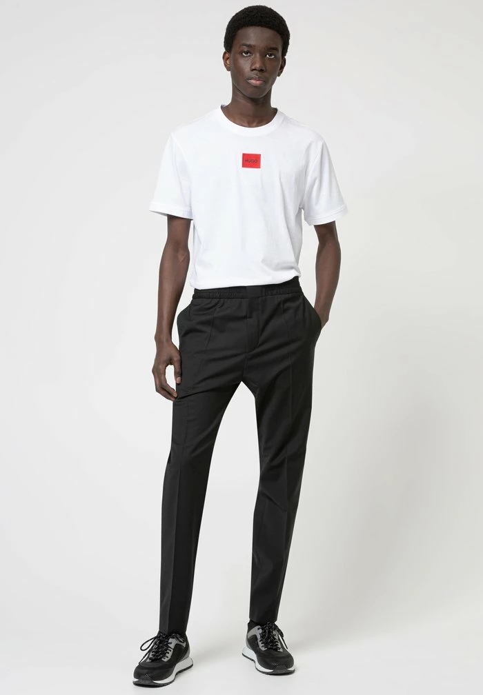 HUGO DIRAGOLINO - T-shirt Basique - White 2 HUGO DIRAGOLINO - T-shirt Basique - White – Image 2