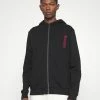HUGO DEERIO - Sweat à Capuche Zippé - Black