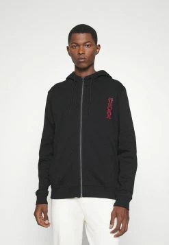 HUGO DEERIO - Sweat à Capuche Zippé - Black
