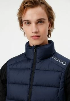 HUGO BALTINO - Veste Sans Manches - Dark Blue -Pas Cher Hugo Boutique 84c8884ed58d459a90b6e077763e067e