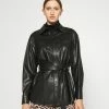 HUGO AMITASA - Manteau Court - Black