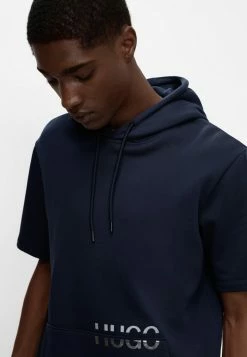 HUGO DEEDY - T-shirt Imprimé - Dark Blue -Pas Cher Hugo Boutique 8ff9e10c6a804a839603766c84bcab1e