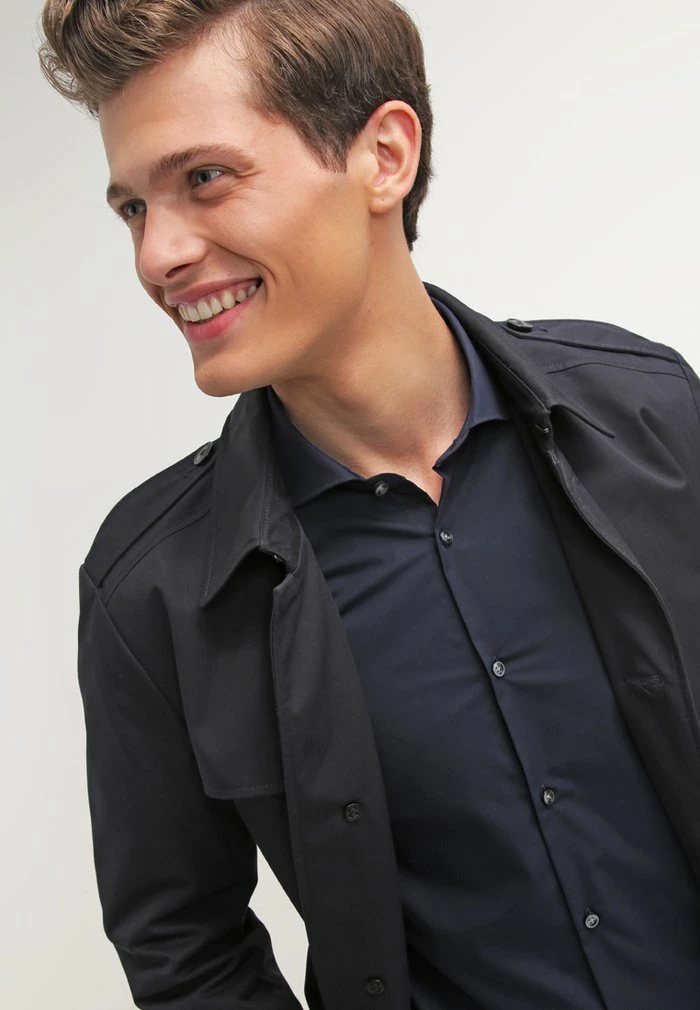 HUGO JASON SLIM FIT - Chemise Classique - Navy 4 HUGO JASON SLIM FIT - Chemise Classique - Navy – Image 4