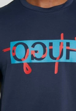HUGO DICAGOLINO - T-shirt Imprimé - Dark Blue -Pas Cher Hugo Boutique 91c7ad90e0324c87bdae9bbebe0648bc