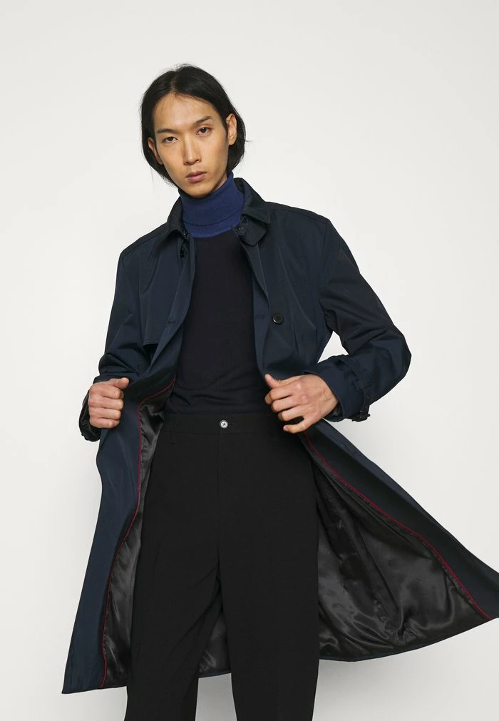 HUGO MALUKS - Trench - Dark Blue 6 HUGO MALUKS - Trench - Dark Blue – Image 6