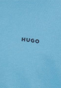 HUGO DEROL - T-shirt à Manches Longues - Medium Blue -Pas Cher Hugo Boutique 96ff5b0e8dd44aaba64172c81c7de0a1