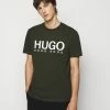 HUGO DOLIVE - T-shirt Imprimé - Dark Green