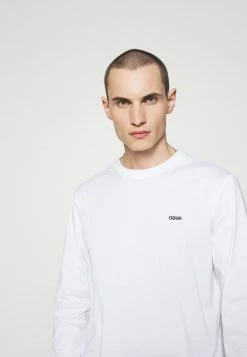 HUGO DEROL - T-shirt à Manches Longues - White -Pas Cher Hugo Boutique 98be017486e54a05b467ac44924c90d3