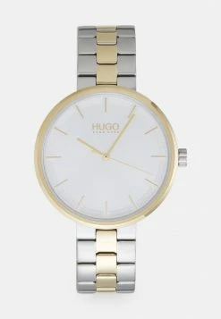HUGO CRUSH - Montre - Silver-coloured/white