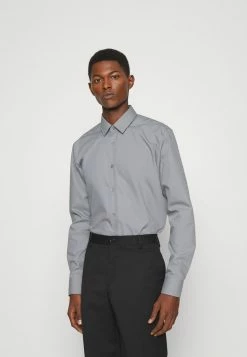 HUGO ELISHA - Chemise Classique - Silver