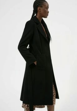 HUGO MESUA - Manteau Classique - Black -Pas Cher Hugo Boutique 9de5cfc9dd19484798ec7303f849dee4