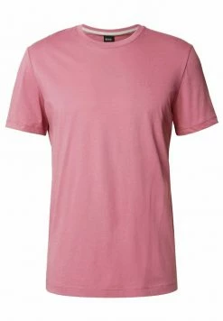 HUGO MIT BRAND-PRINT MODELL 'DOLIVE' - T-shirt Basique - Bleu -Pas Cher Hugo Boutique 9e918268106f4081b5c91bd222044ac8