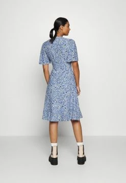 HUGO KERBATI - Robe De Jour - Blue -Pas Cher Hugo Boutique 9ec81068bd5c4517b95b4f747a60f6d9