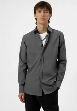 HUGO ELISHA - Chemise Classique - Anthracite