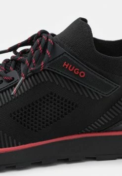 HUGO ICELIN - Baskets Basses - Black -Pas Cher Hugo Boutique 9f6fada1f6d14b0a88a5e0eb2f190c9e