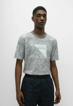 HUGO DAGILE - T-shirt Imprimé - Grey