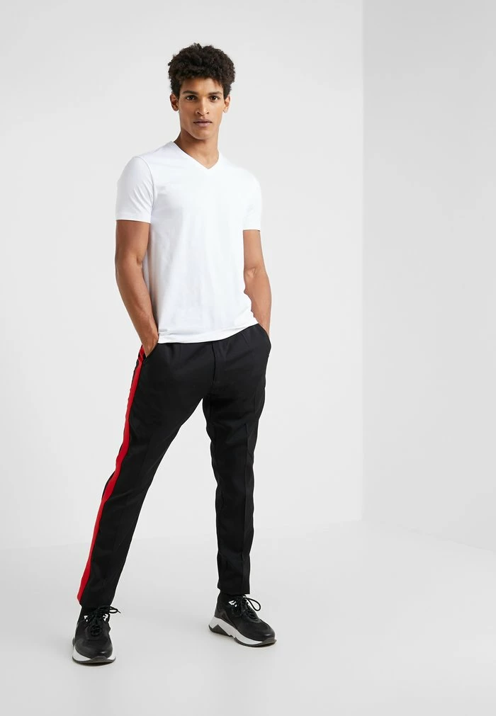 HUGO 2 PACK - T-shirt Basique - Black/white 1 HUGO 2 PACK - T-shirt Basique - Black/white