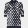 HUGO SEEKEE - Pullover - Mottled Dark Blue