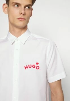 HUGO EBOR - Chemise - Open White -Pas Cher Hugo Boutique a3cfbab7bd8442eb9db6a40b3ef1601b