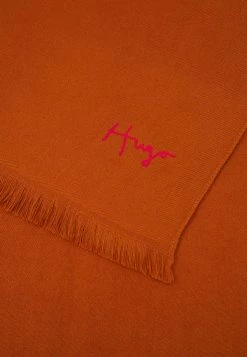 HUGO UNISEX - Écharpe - Rust/copper -Pas Cher Hugo Boutique a3e32f3b9bda4cc8aa77576c8b2f245d