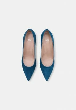 HUGO INES CHUNKY - Escarpins à Talons Hauts - Blue -Pas Cher Hugo Boutique a4445afbc8e149a5a6c0a8a92268e672