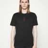 HUGO DURNED - T-shirt Imprimé - Black