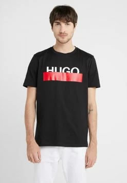 HUGO DOLIVE - T-shirt Imprimé - Black