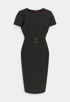 HUGO KILINA - Robe En Jersey - Black -Pas Cher Hugo Boutique a9e52969880b4bb4847b92a0e46756de