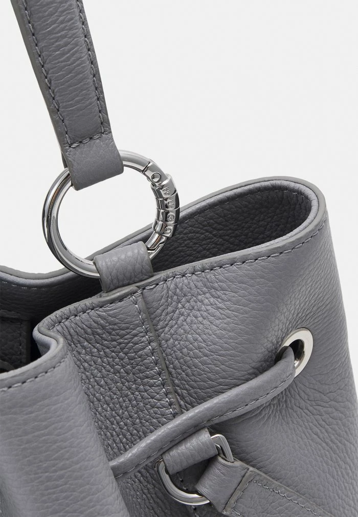 HUGO LEXI DRAWSTRING - Sac Bandoulière - Grey 5 HUGO LEXI DRAWSTRING - Sac Bandoulière - Grey – Image 5