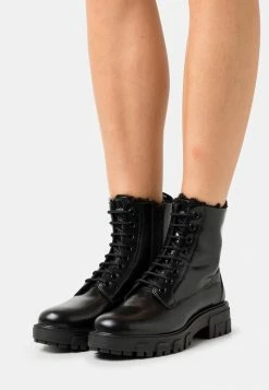 HUGO AXEL BOOTIE - Bottes De Neige - Black