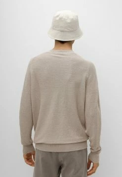 HUGO SLINT_NONDYE - Sweatshirt - Light Beige -Pas Cher Hugo Boutique b0437f99613a4520b76581b30da36958