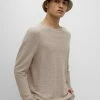 HUGO SLINT_NONDYE - Sweatshirt - Light Beige
