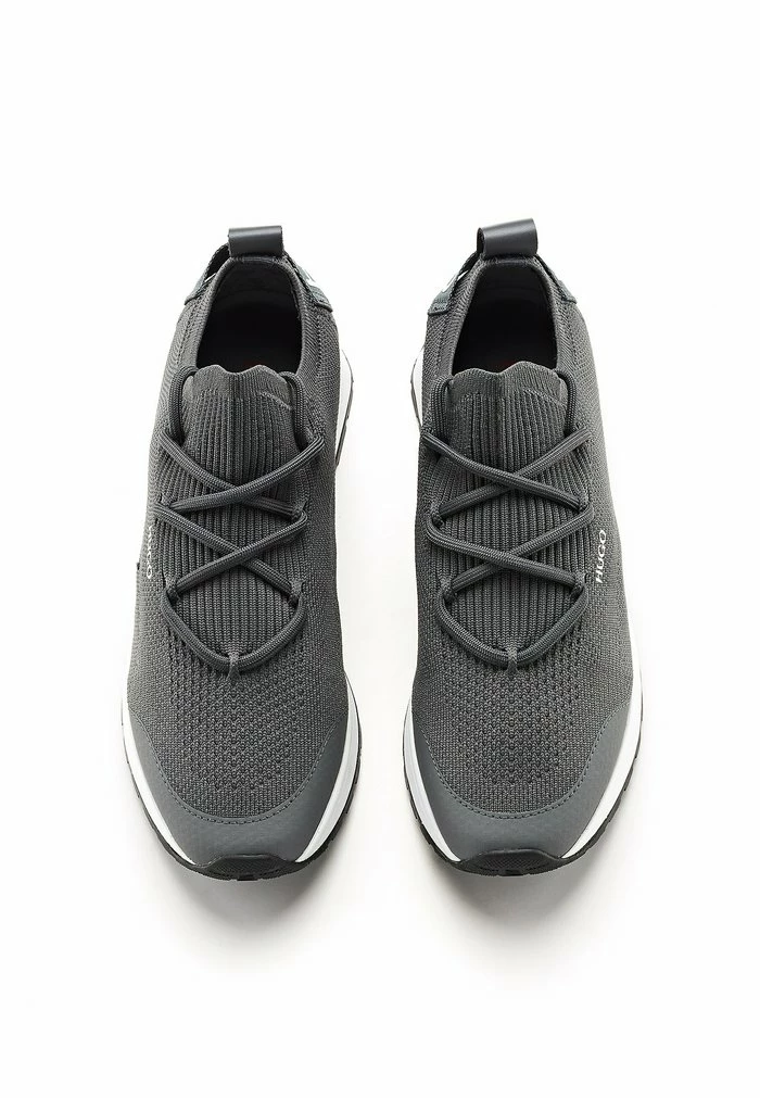 HUGO ICELIN RUNN KNTH - Baskets Basses - Grey 5 HUGO ICELIN RUNN KNTH - Baskets Basses - Grey – Image 5
