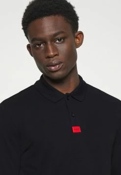 HUGO DERESOLO - Polo - Black -Pas Cher Hugo Boutique b1d4c59ec2f24923ae73f67e48af2ec0