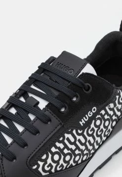 HUGO ICELIN RUNN - Baskets Basses - Open White -Pas Cher Hugo Boutique b3837a88b3234b80bf5bfabf341d188e