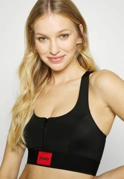 HUGO BRALETTE RED LABEL - Haut De Bikini - Black -Pas Cher Hugo Boutique b385aa9b89dd48118f36a6e6e938ee15