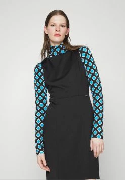 HUGO KEOLEA - Robe En Jersey - Black -Pas Cher Hugo Boutique b44adc3dbd3d432aa3edc058d7dd1e09