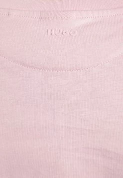 HUGO THE PLAIN TEE - T-shirt Basique - Open Pink -Pas Cher Hugo Boutique b46d14dd59ae491396c7f16890a27eff