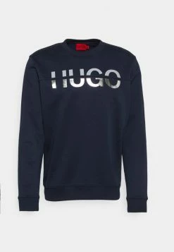 HUGO DERGLAS - Sweatshirt - Dark Blue -Pas Cher Hugo Boutique b4d1f4fb126d45ad80c4a98826cc093b