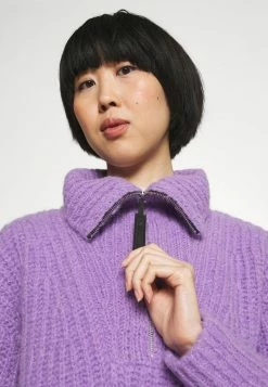 HUGO STEVETTA - Pullover - Bright Purple -Pas Cher Hugo Boutique b58dc8a11e2e4bd98c22a2a28f2a60d4