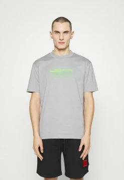 HUGO DANFORD - T-shirt Imprimé - Silver