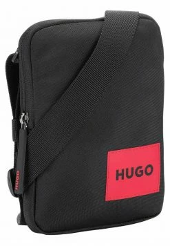 HUGO UNISEX - Sac Bandoulière - Schwarz -Pas Cher Hugo Boutique b7e916ec20a9477a80d1df1de535159e