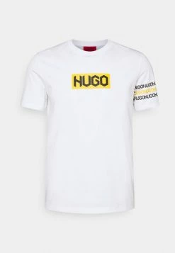 HUGO DAKE - T-shirt Imprimé - White