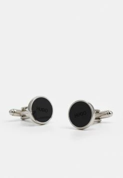 HUGO Boutons De Manchette - Black -Pas Cher Hugo Boutique ba0f9314d9a5445fb9b148bd3e158db4