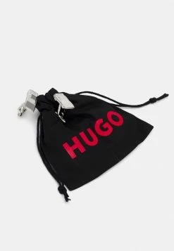 HUGO E-CAR - Boutons De Manchette - Silver-coloured -Pas Cher Hugo Boutique bba9f1e3e2ae4e8189188a50075d150d