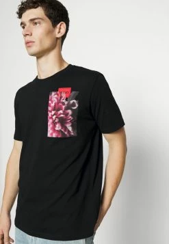 HUGO DLAMMER - T-shirt Imprimé - Black -Pas Cher Hugo Boutique bcdc0a94a71f486a874f9116c3d44410